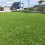 【広いお庭を人工芝で明るいお庭にリノベーション！！】