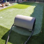 【マンションの専用庭に人工芝のパッティンググリーン！！】